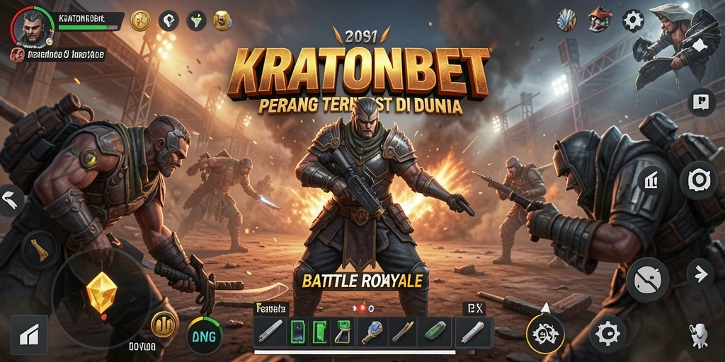 Pengalaman seru dalam pertempuran Battle Royale yang intens.