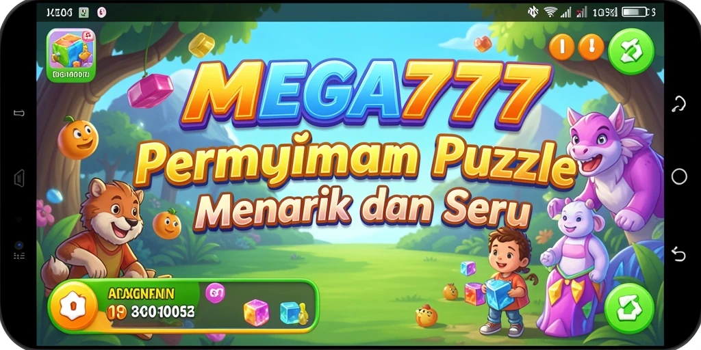 Tampilan gameplay menarik dari MEGA777 dengan tantangan Puzzle.