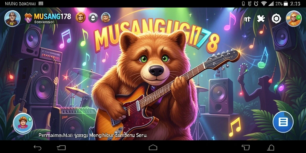 Screenshot <strong>MUSANG178</strong> menampilkan gameplay seru yang melibatkan permainan musik.