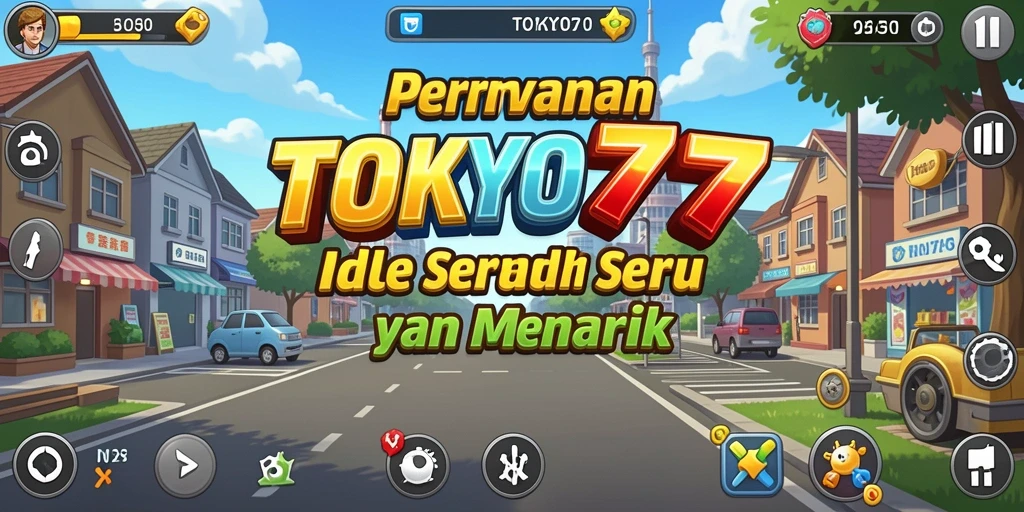 Gameplay TOKYO77 yang mengasyikkan dengan elemen Idle.