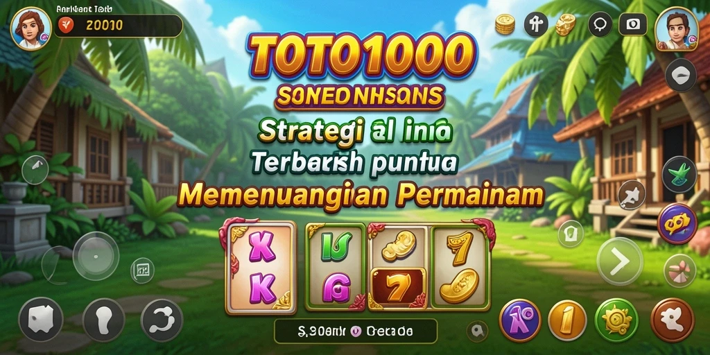 Gameplay menegangkan dalam TOTO1000 dengan strategi yang kompleks.